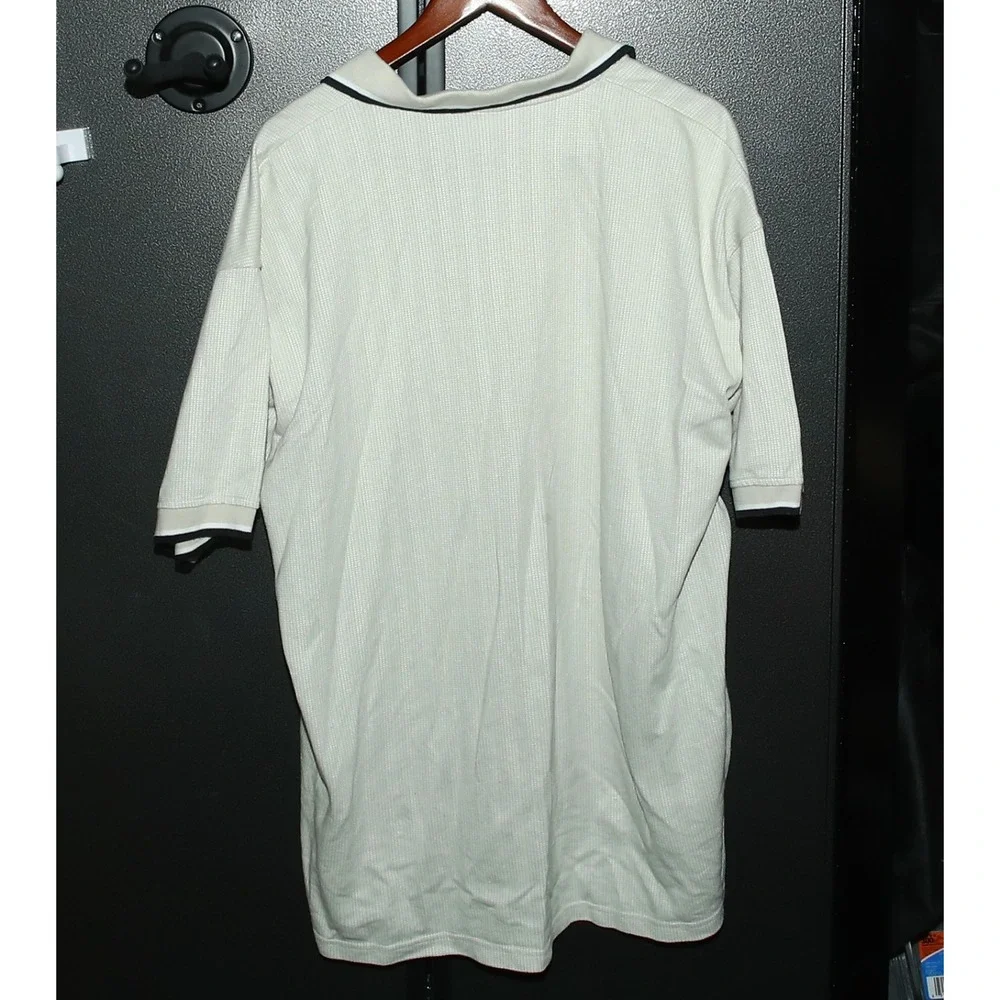 Vintage Dynasty Cleveland Browns Polo Shirt Men's XXL, Light Tan